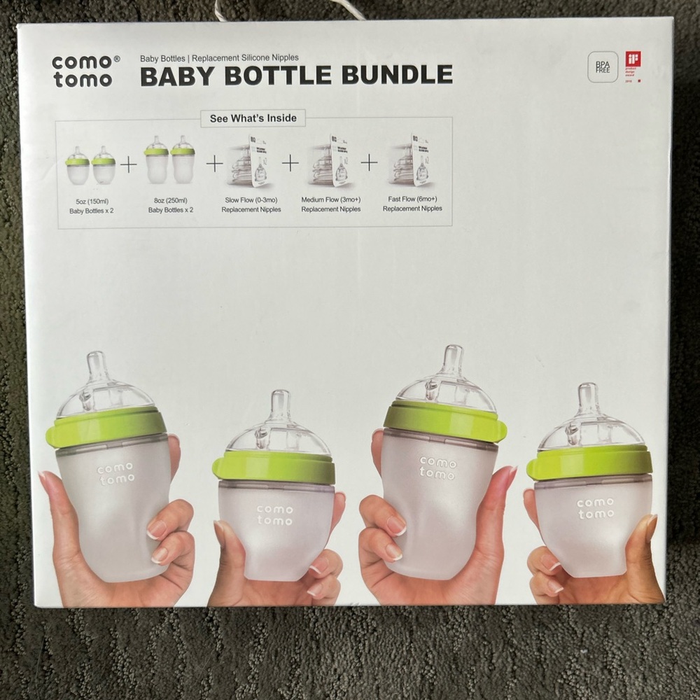 Como Tomo Baby Bottle Bundle Brand New